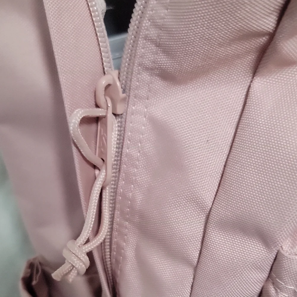 Like New Jansport Light Pink Classic Backpack W/ Front, Inside And Side Pocket
